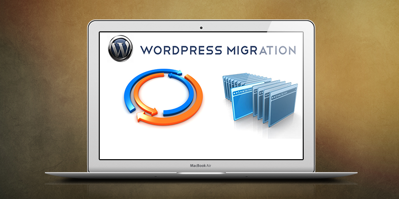 WordPress website migration through duplicator